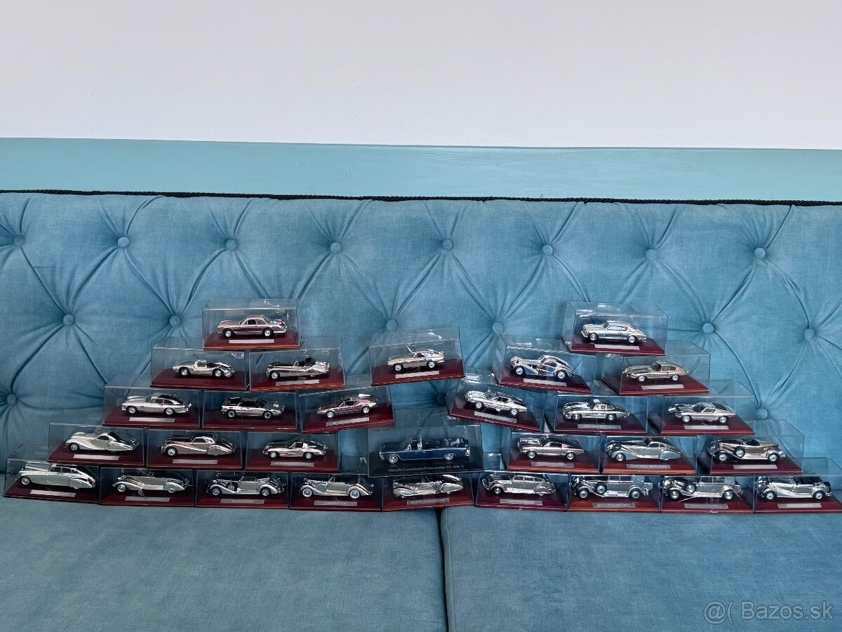 Atlas 1:43 kovové modeli Aut