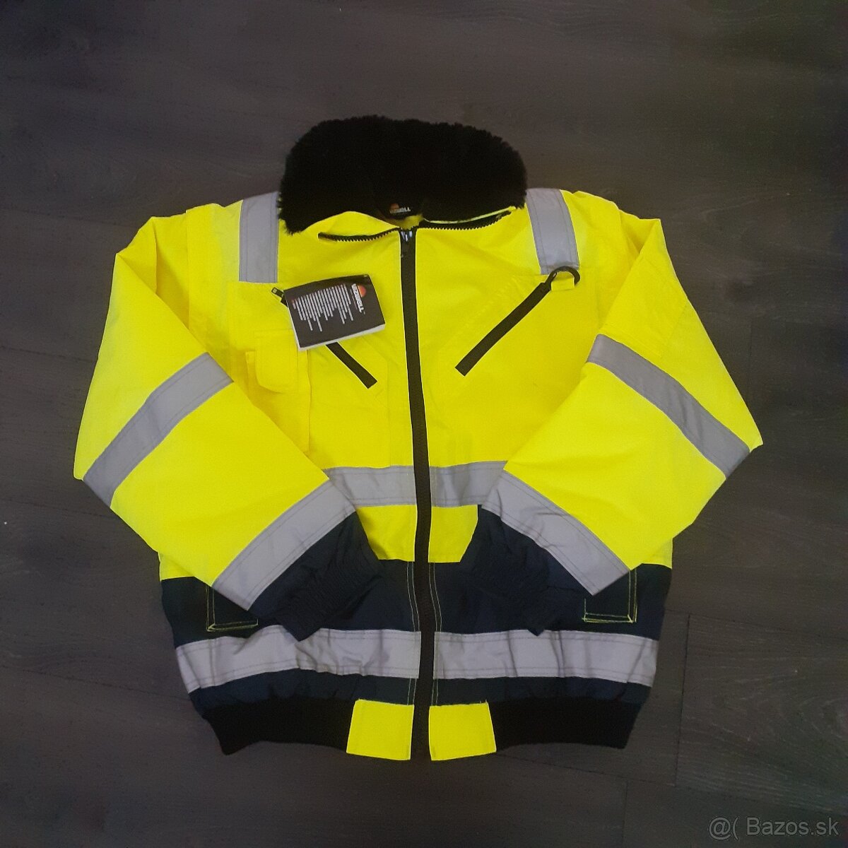 Zimná reflexná bunda