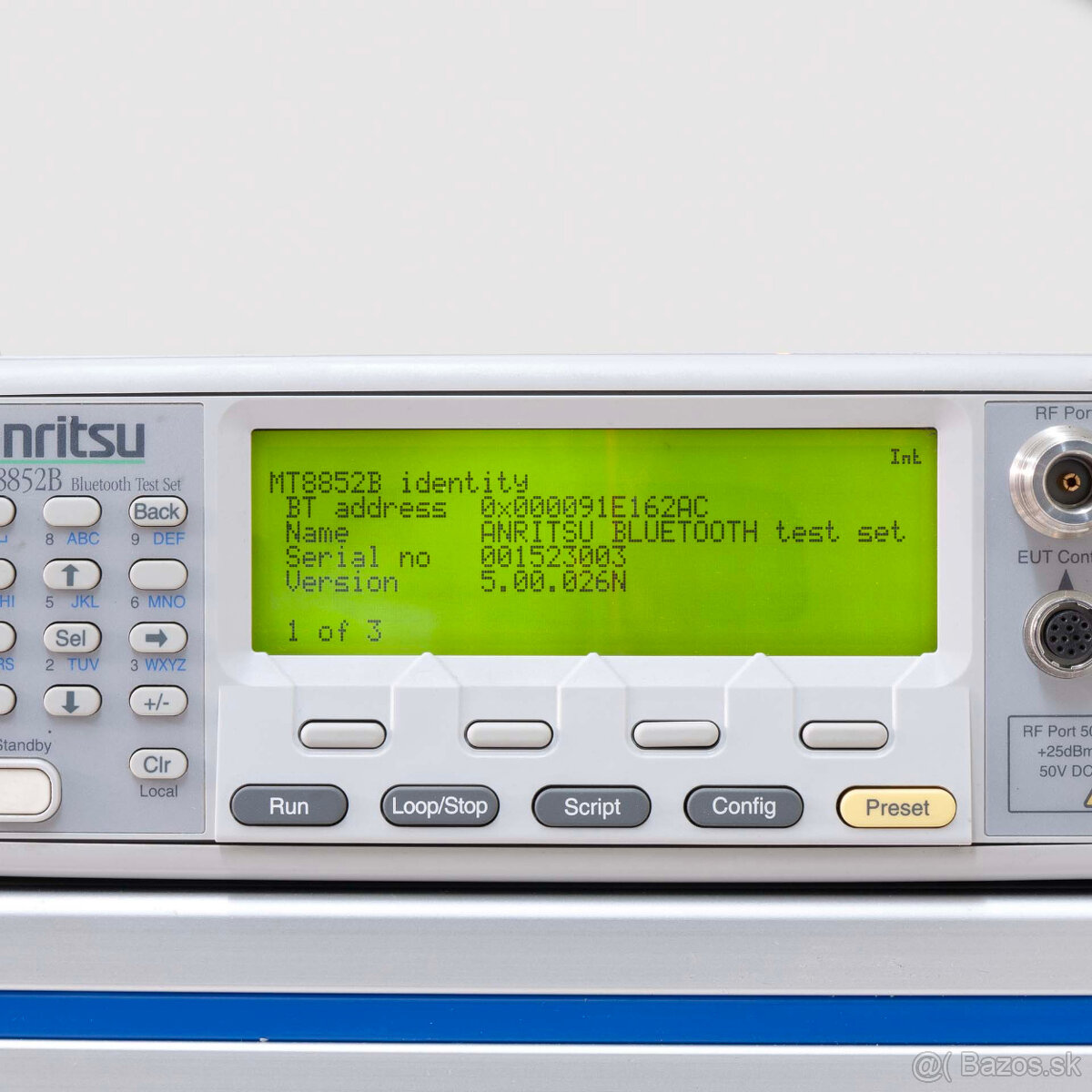 Anritsu MT8852B Bluetooth Test Set