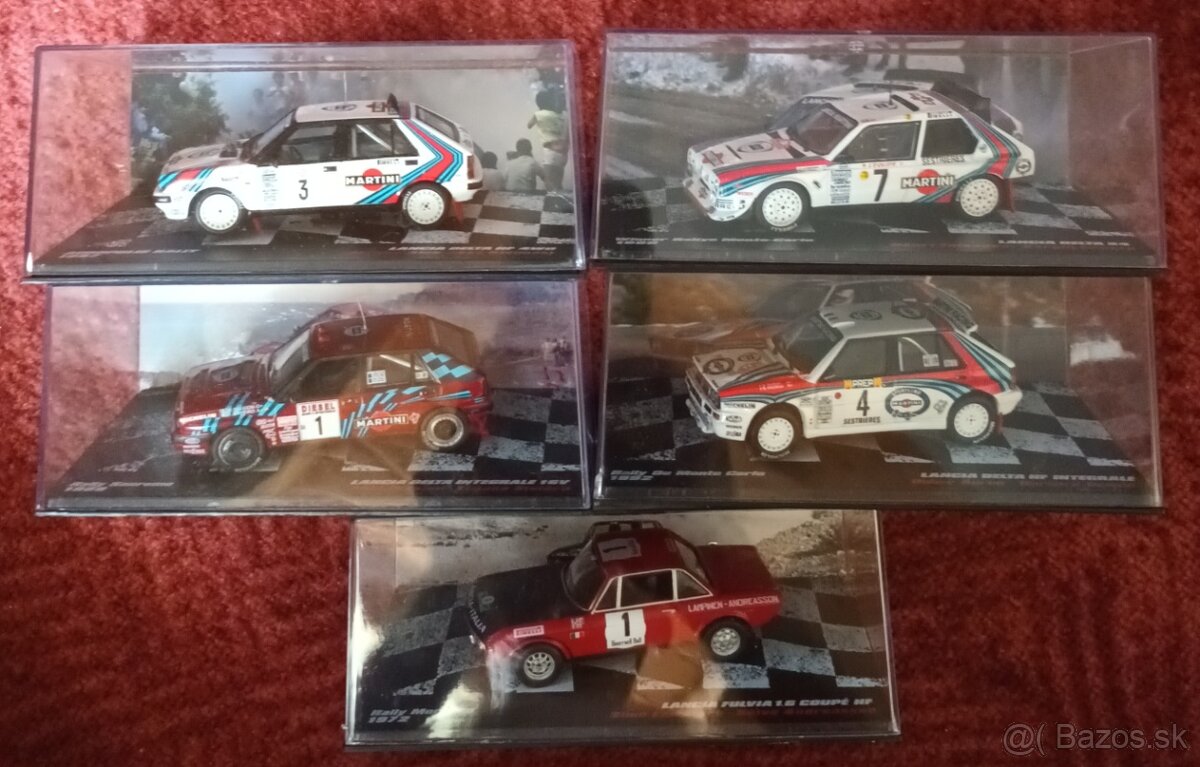 Rally modely DeAgostiny 1:43