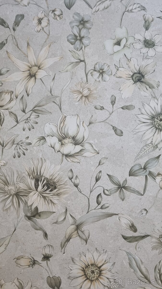 Obklad veĺký dekokor 120× 60 cm a Rolety