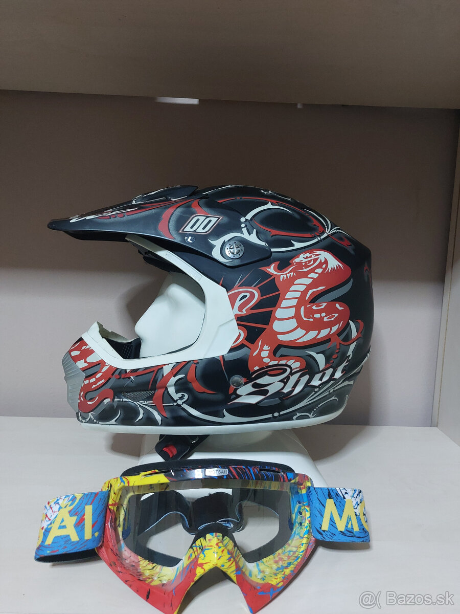 predám helmu Shot enduro