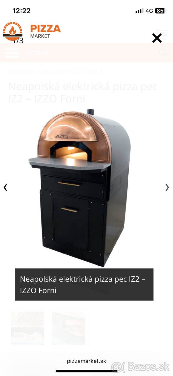 Pizza pec IZZO forni IZ2