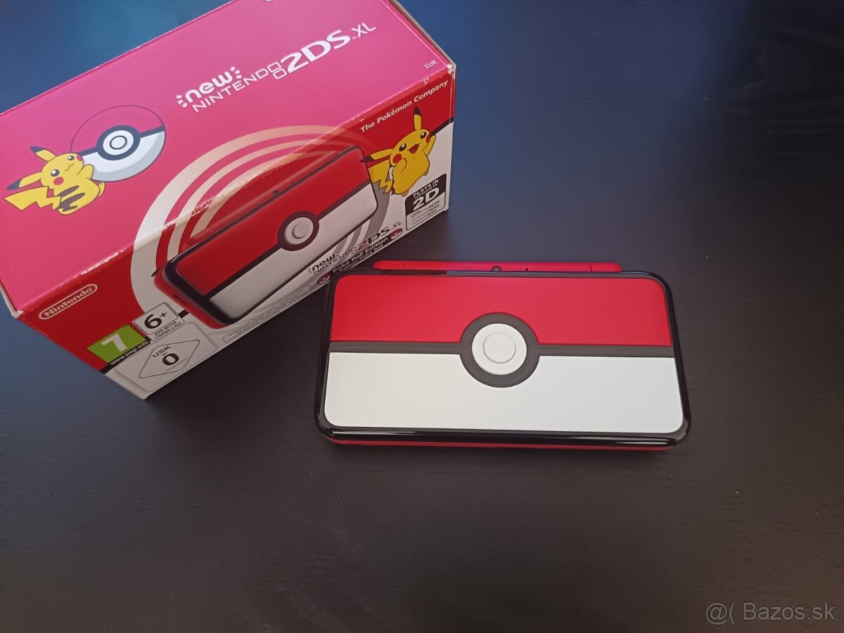 Nintendo 2DS XL Pokemon ball edition