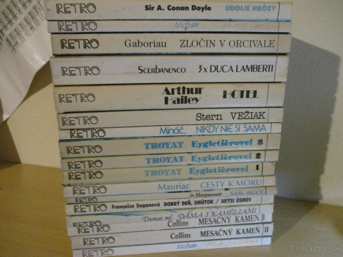 Romány zo staršej edídie RETRO