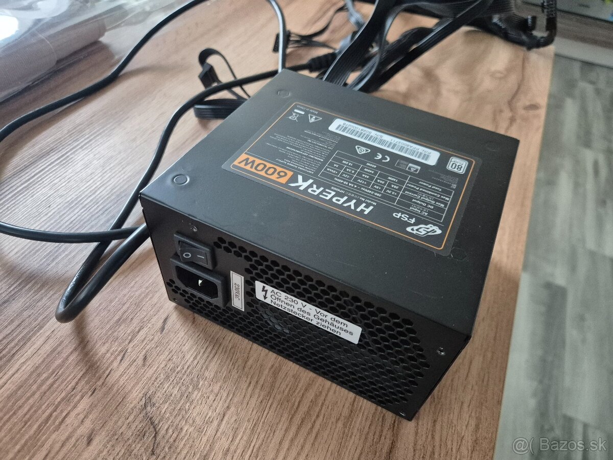 Predám zdroj FSP HyperK 600W
