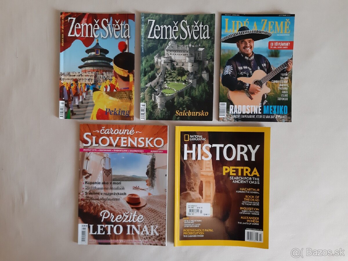 Časopisy National Geographic, Čarovné Slovensko, Země svĕta