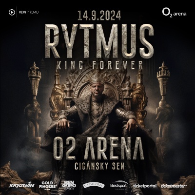 Rytmus-King Forever-Praha 14.9