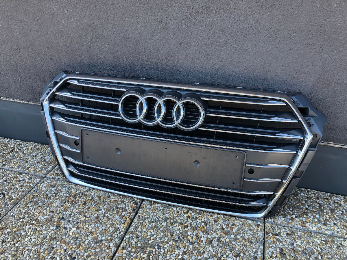 Audi A4 B9 Avant 2016 S-line predna maska Daytona Gray