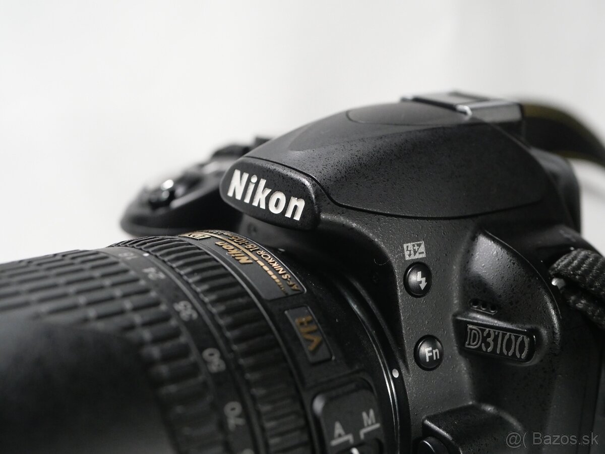 Nikon D3100 + 2 objektívy