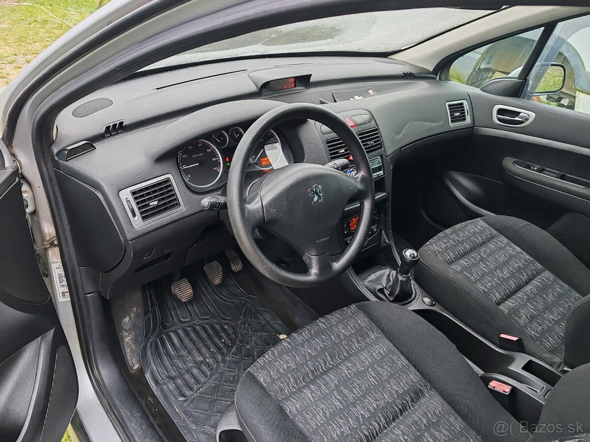 Peugeot 307 1.6i 80kW – r.v. 2004, benzín