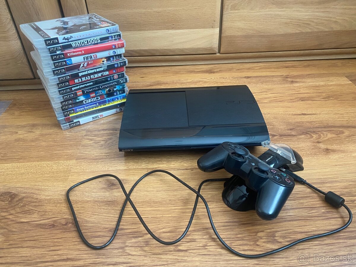 PS3 super slim 500gb 14hier