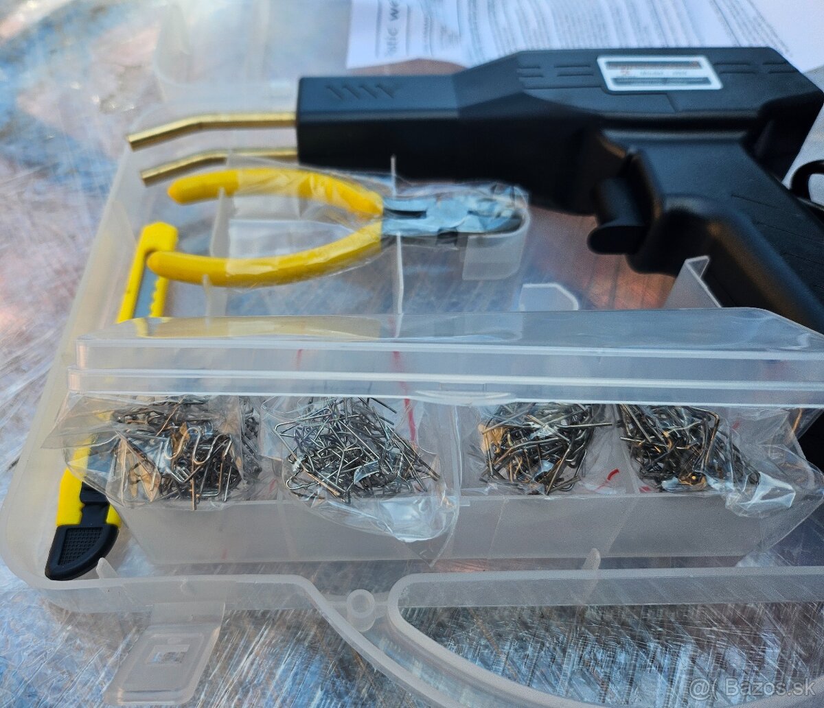 Sada na opravu plastů , 200ks sponek