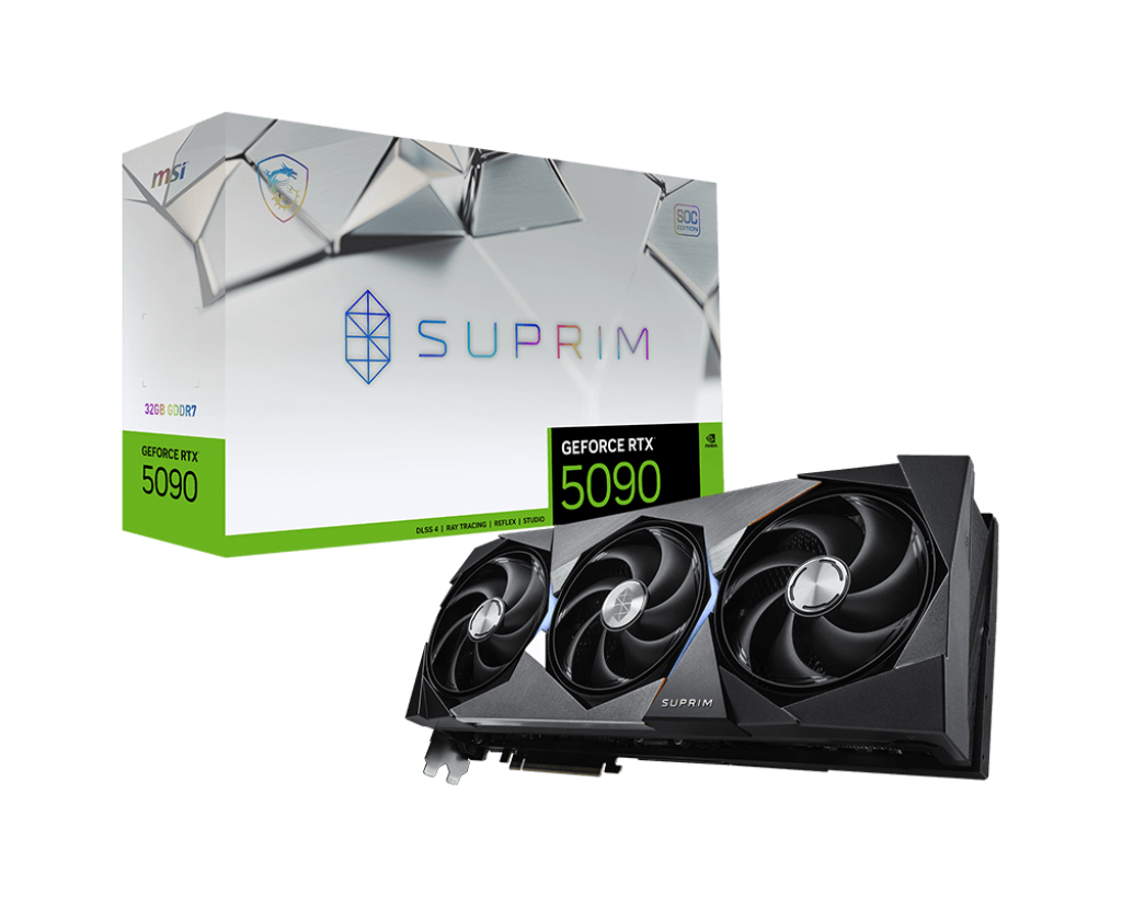MSI GeForce RTX 5090 32G SUPRIM SOC