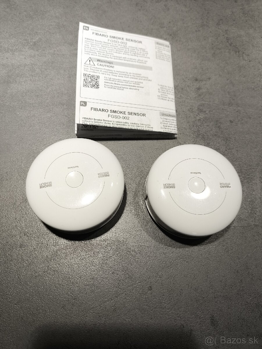 Senzor dymu Fibaro