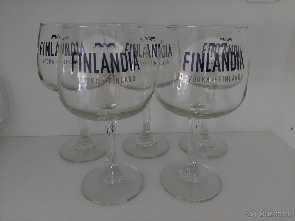 Poháre na stopke Finlandia