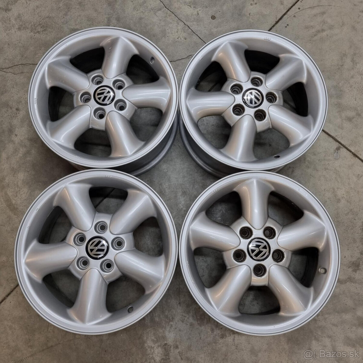 Hliníkové Volkswagen disky 5x112 R16 7J ET59