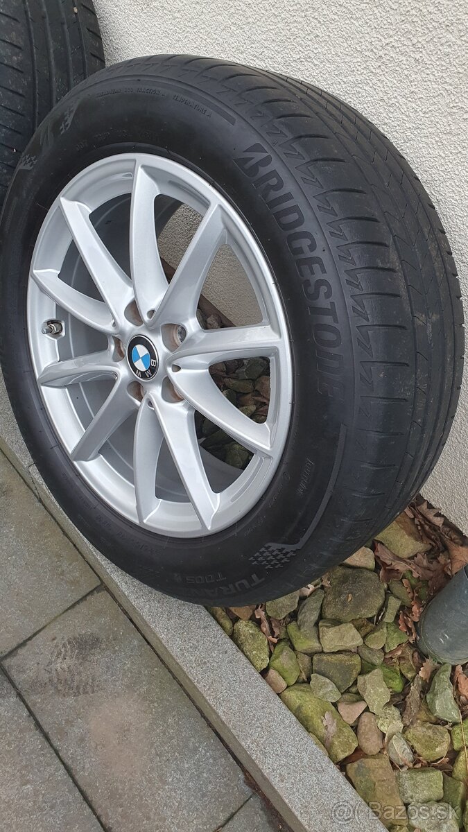 Predám sadu diskov BMW 18" + BRIDGESTONE Turanza T005