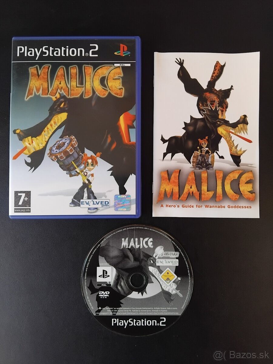 Hra pre PS2 - Malice