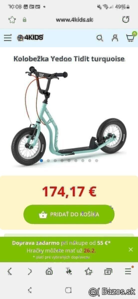 Kolobezka Yedo tidit