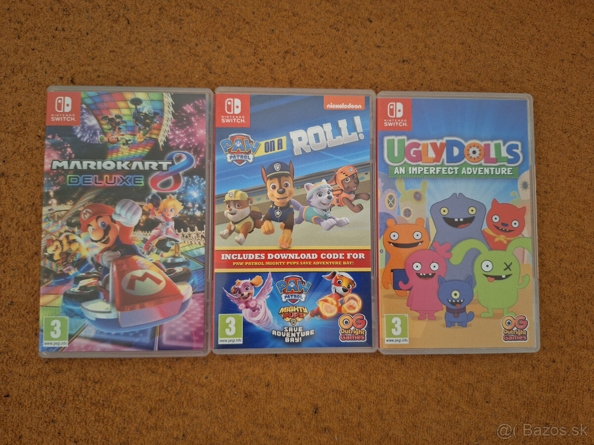 Predam hry na Nintendo Switch