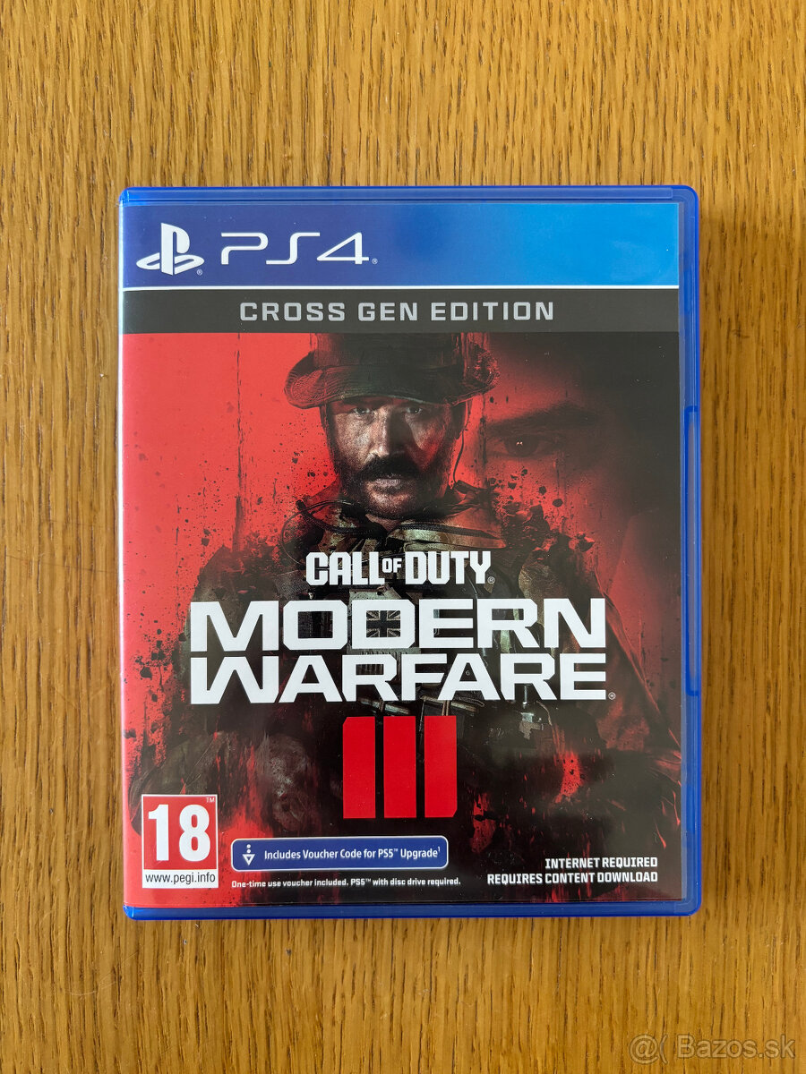 Predam hru Call of Duty Modern Warfare 3 pre PS4