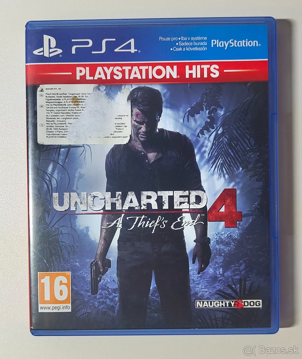 Predám PS4 hru Uncharted 4