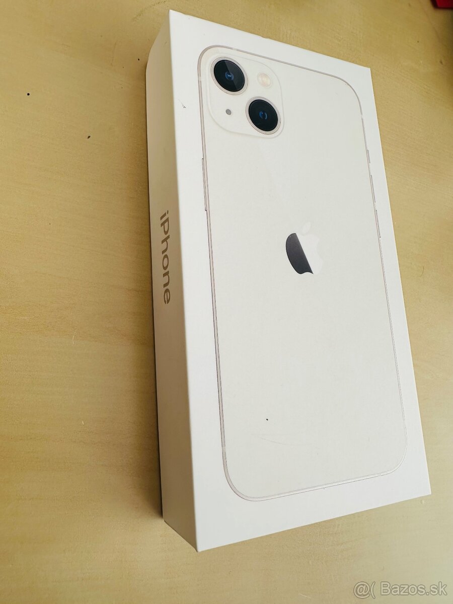 iPhone 13, 128GB, Starlight, nový, neodbalený