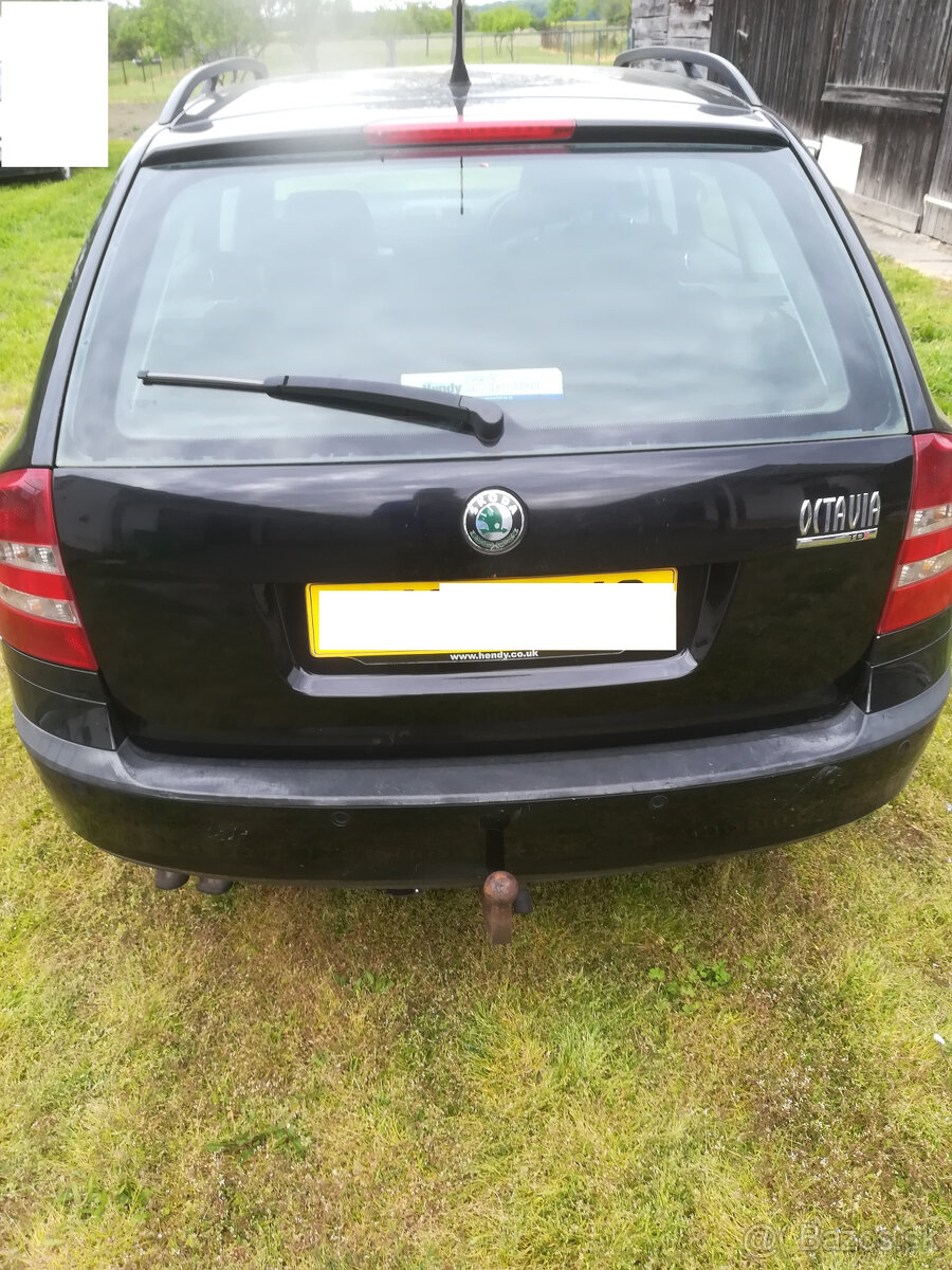 piate dvere, kufor, zadny naraznik škoda octavia 2 combi