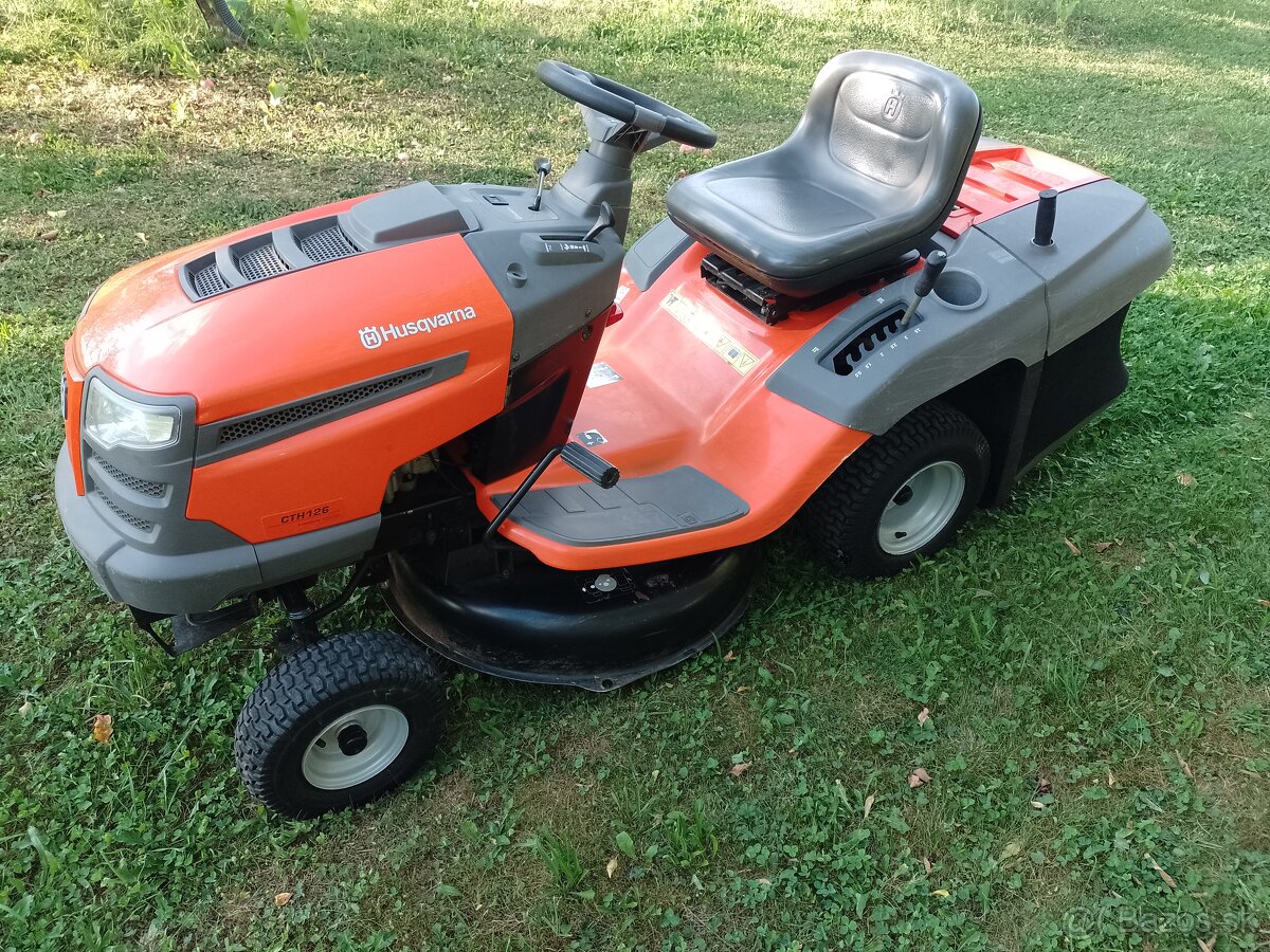 Traktorová kosačka Husqvarna cth 126
