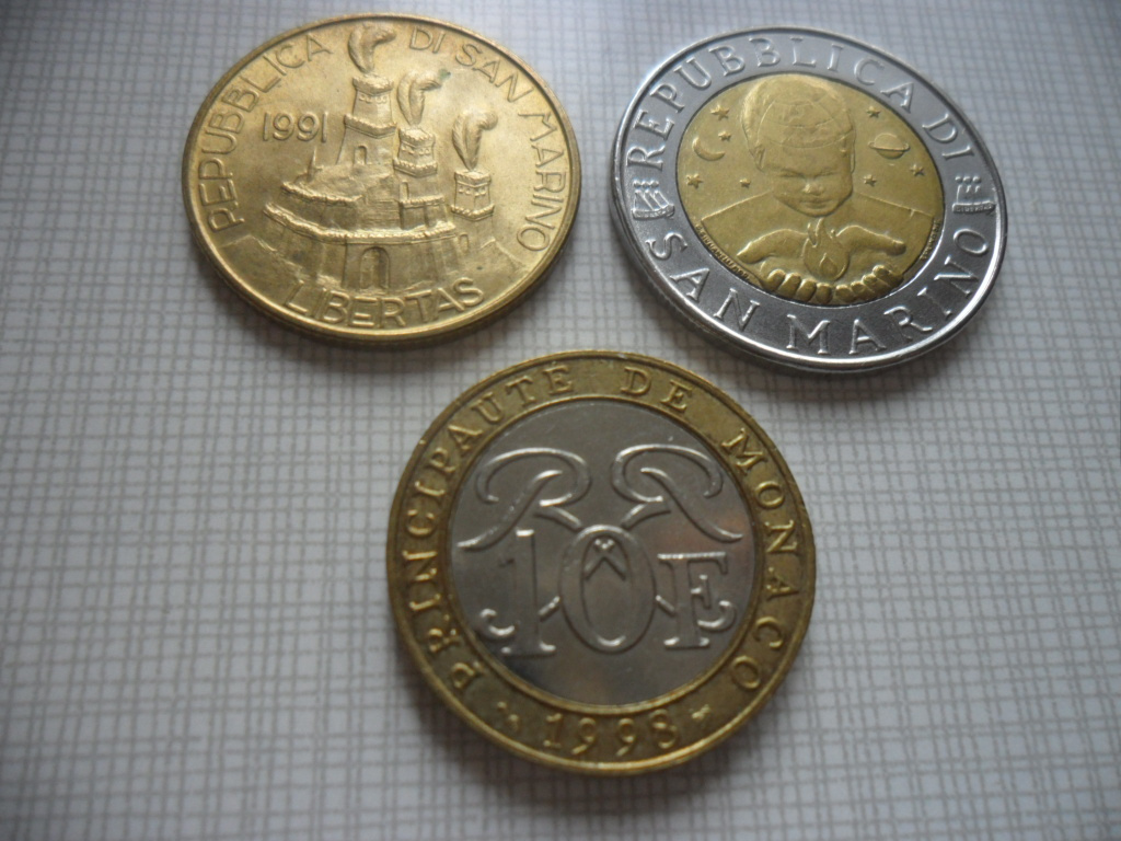 3 x mince z dvoch miništátov