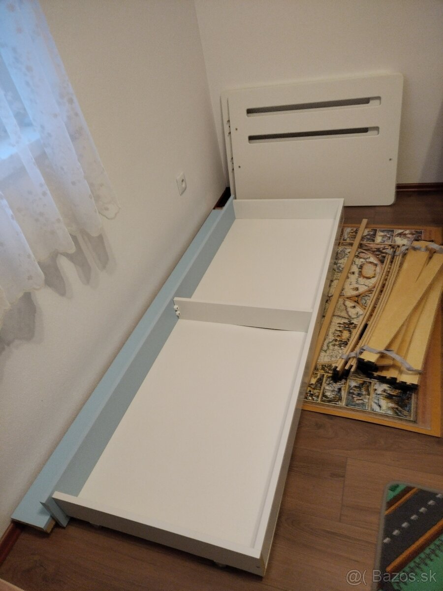 Detská posteľ s úložným priestorom Tomi