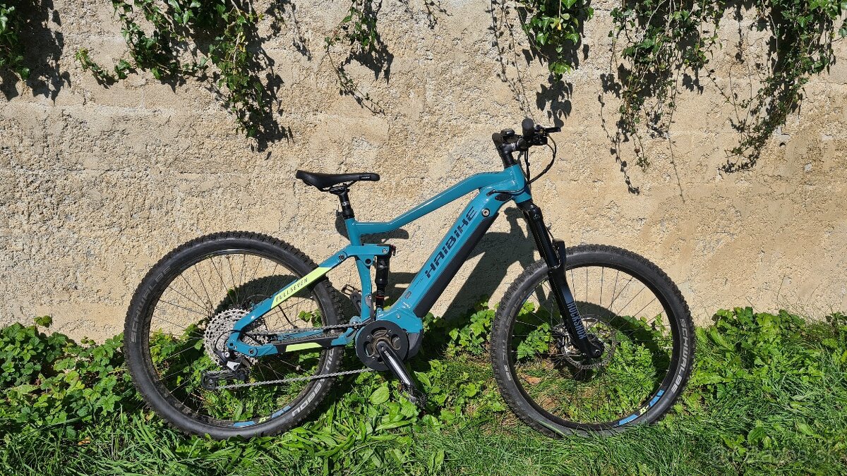 Celoodpružený elektrobicykel Haibike (500wh M 27.5")