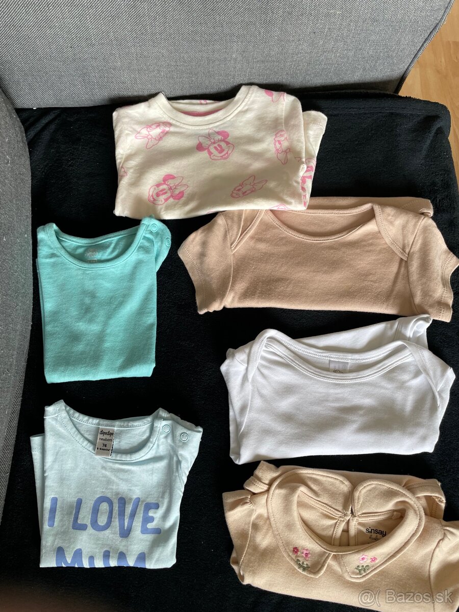 Detské oblečenie rôzne 2-9 mesiacov - SET