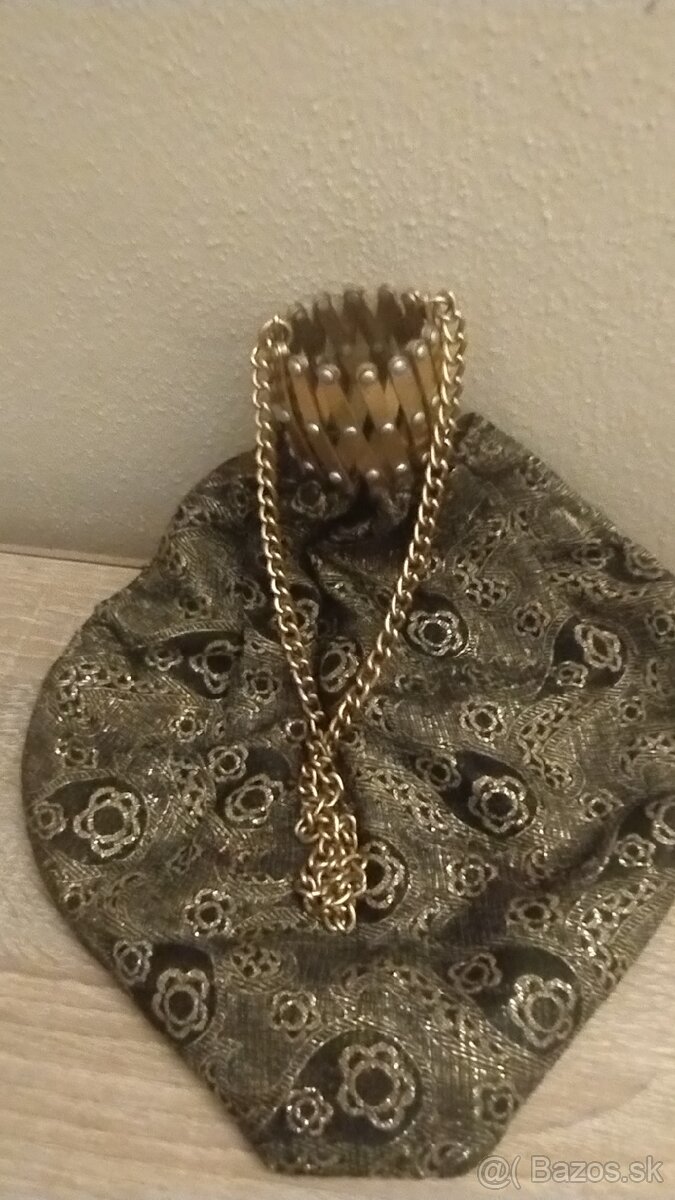 Vintage rozšíritelna kabelka/ peňaženka