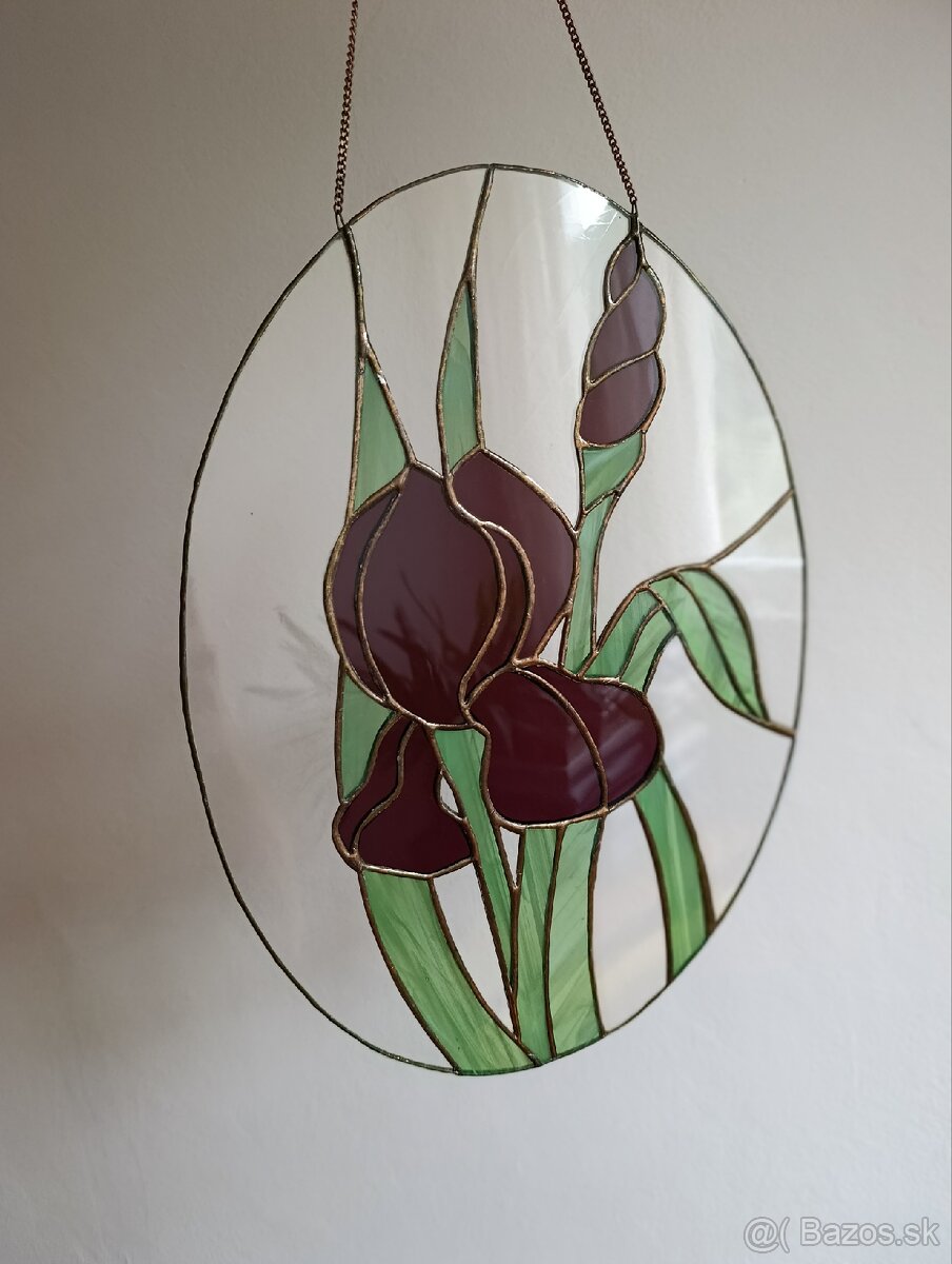 Kvetinová vitráž