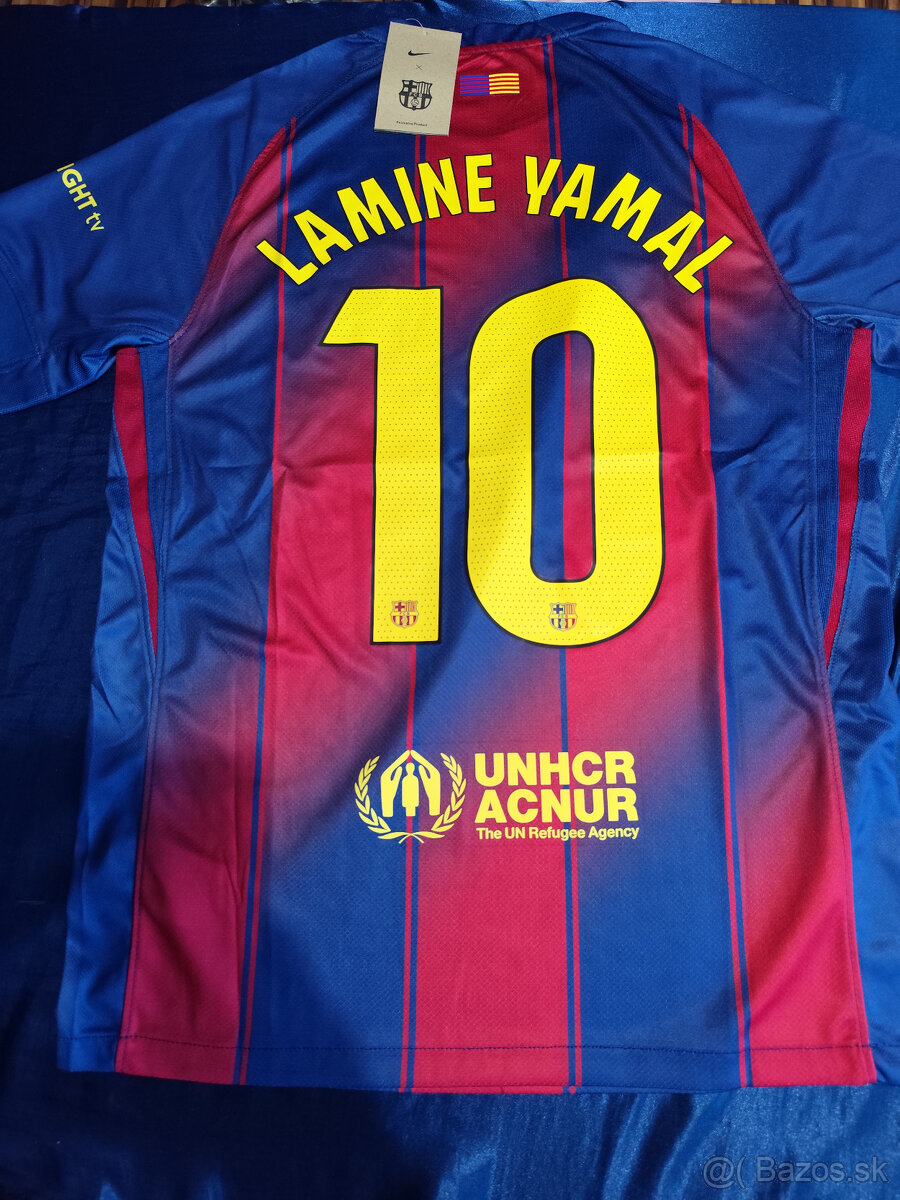 Dres Fc Barcelona Lamine Yamal 10 25/26 - Nový s visačkami