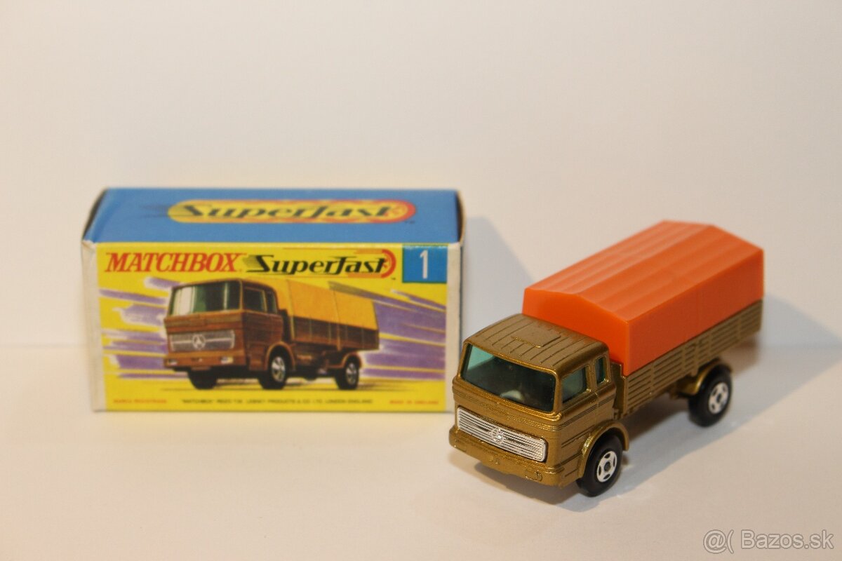 Matchbox SF Mercedes truck