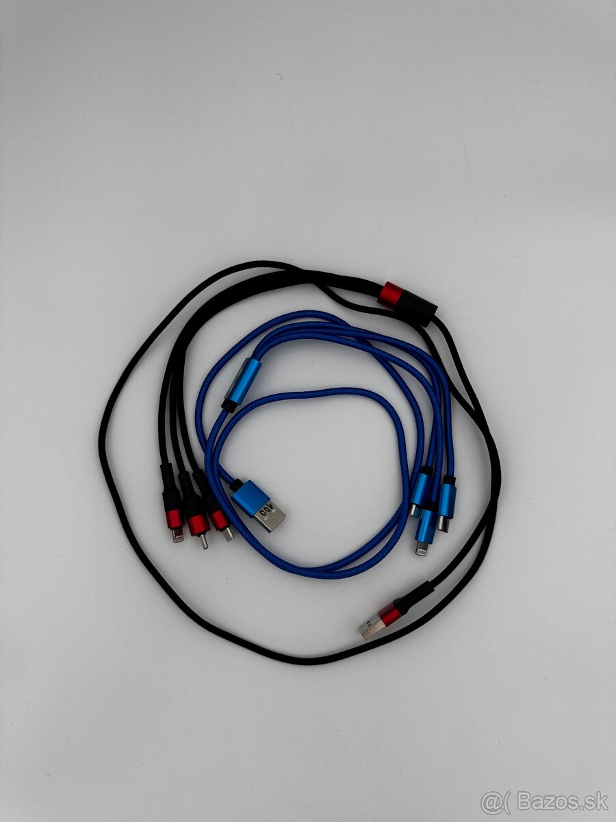 Kabel USB A – Lightning/USB C/micro USB