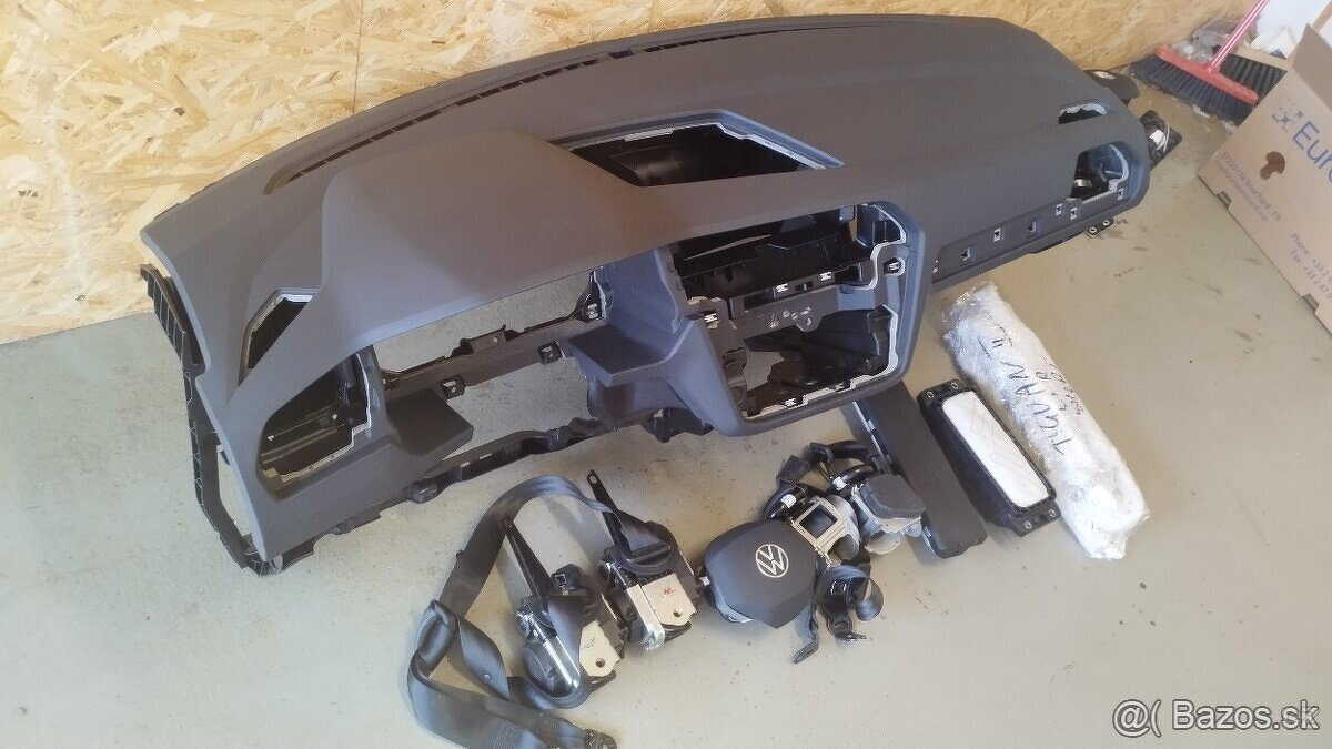 Airbagová sada Volkswagen Tiguan s originální deskou