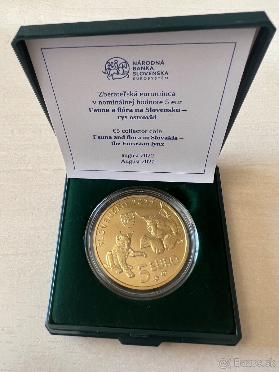 Minca 5€ 2022 RYS OSTROVID