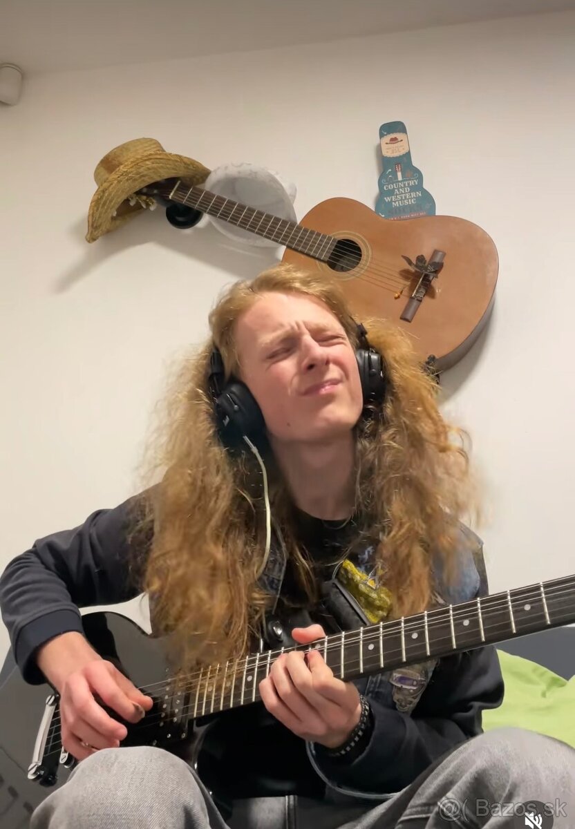 Vášnivý gitarista hľadá kapelu