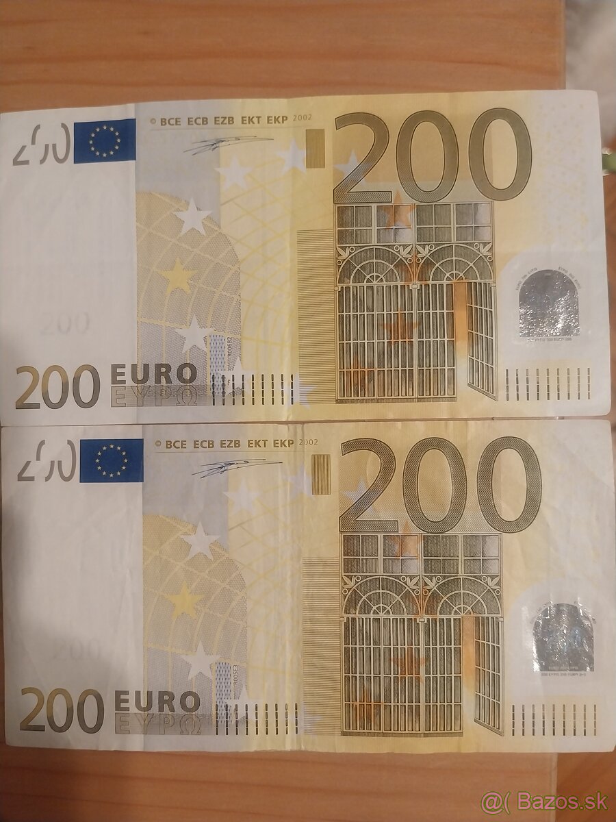 bankovka 200 euro 2002 - Nemecko (X) - Duisenberg