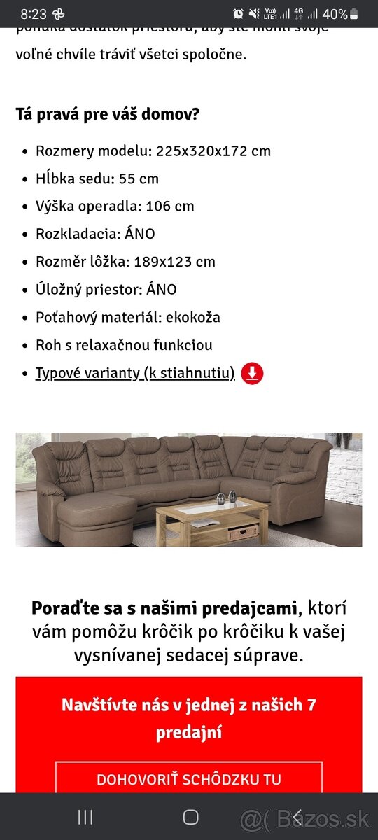 Predam rozkladaciu sedaciu súpravu s úložným priestorom