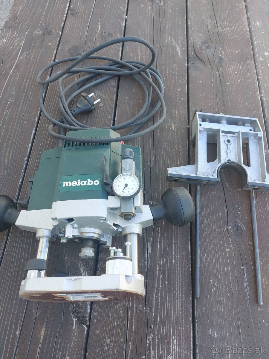Metabo - horná fréza a uhlová píla