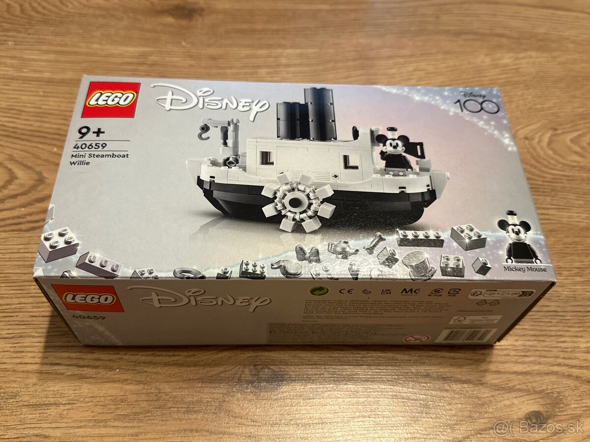 LEGO Disney 100 40659 Mini parník Willie