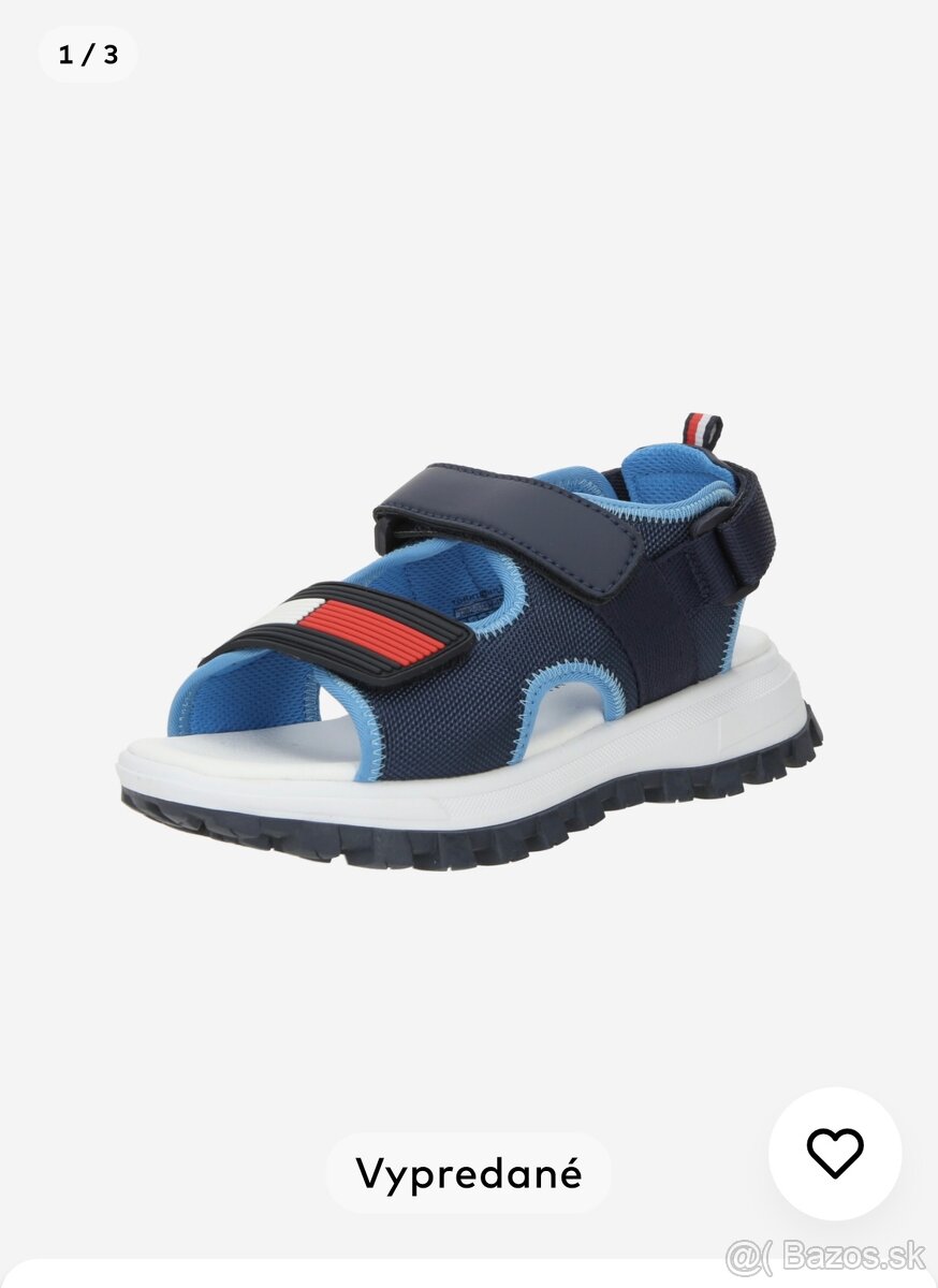 Sandále Tommy Hilfiger v.38 s visačkou