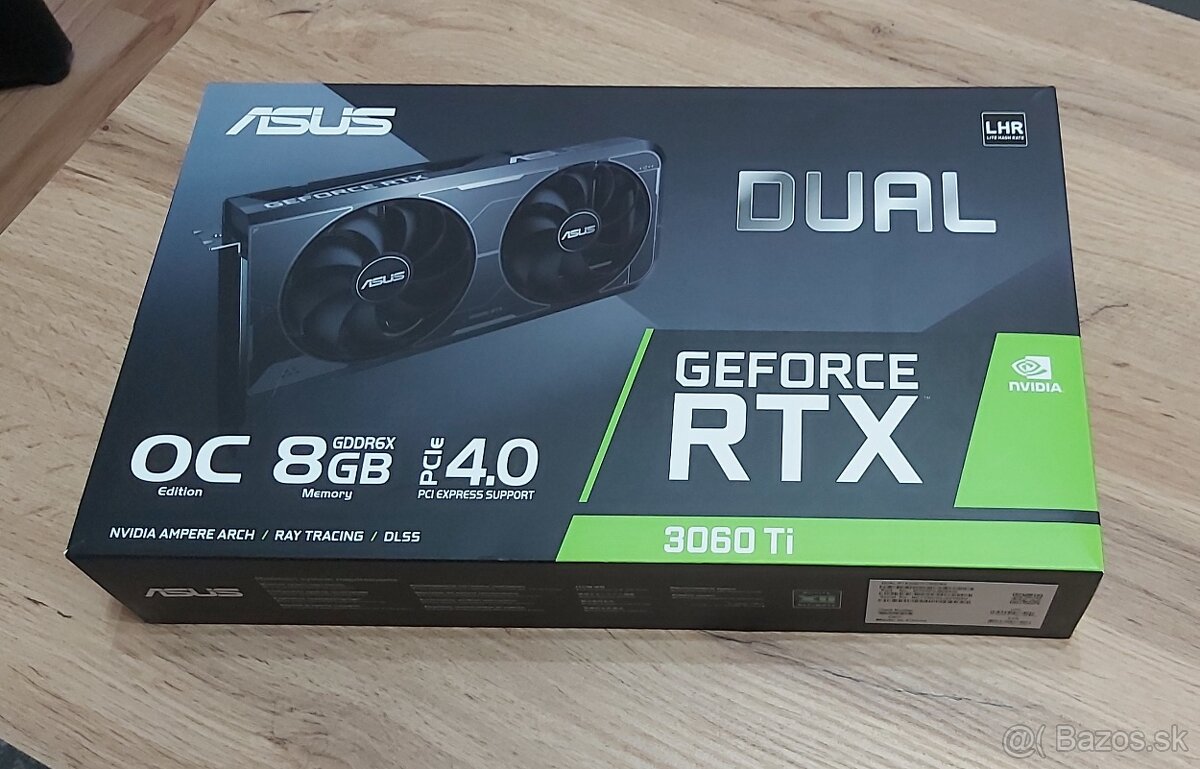 Asus RTX 3060 ti GDDR6X