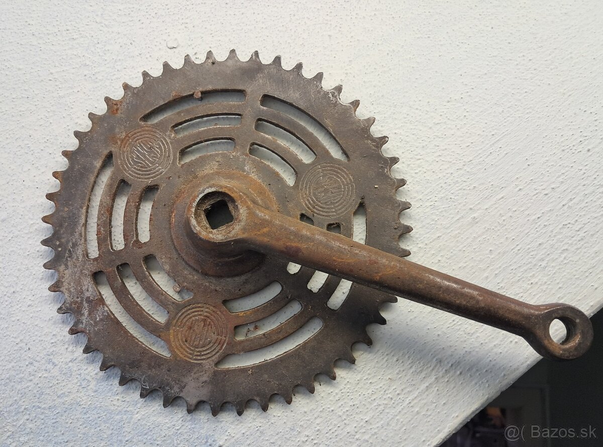 Historický bicykel Steyr - prevodnik