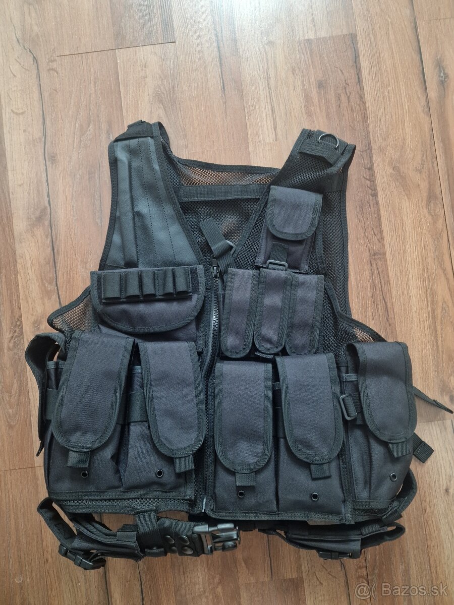 Taktická vesta KAM-39 Delta Armory Čierna